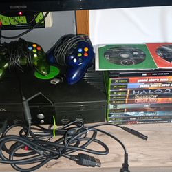 Original Xbox Console Bundle With Games