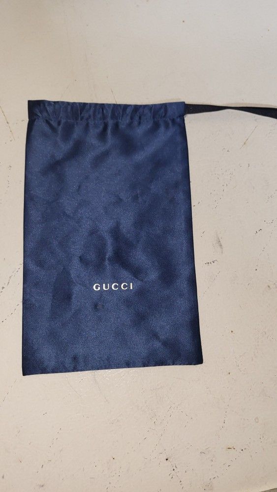 Gucci Satin Dust Bag for Wallet / Sunglasses
