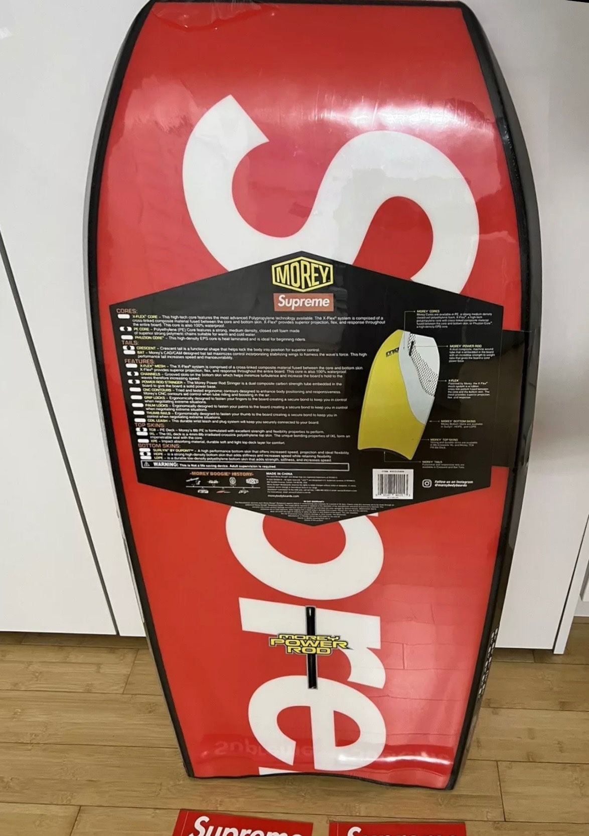 Supreme x Morey Bodyboard