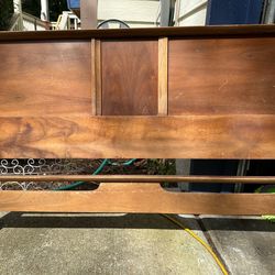 Walnut Head and Foot board for full size bed