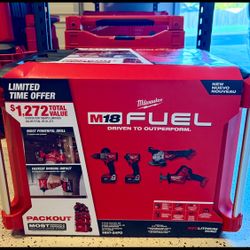 Milwaukee 4 Tool Kit