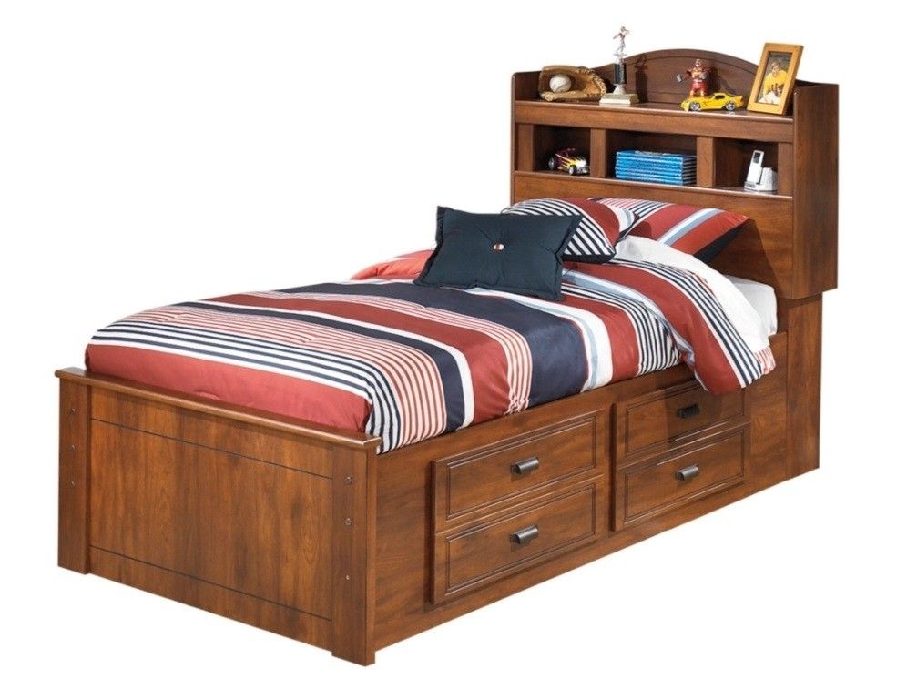Twin Bookcase Bed