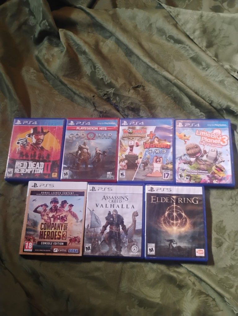 PlayStation 4 And PlayStation 5 Games Trade
