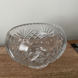 Beautiful Heavy Crystal Bowl