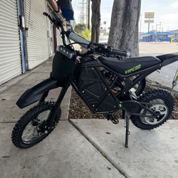 VIPCOO H3 Electric Dirt Bike for Adults and Teenagers, 3500W Electric Motorcycle, 220Nm Motor - 39mph, 60° Incline, Removable 48V/23Ah Battery, Brakes