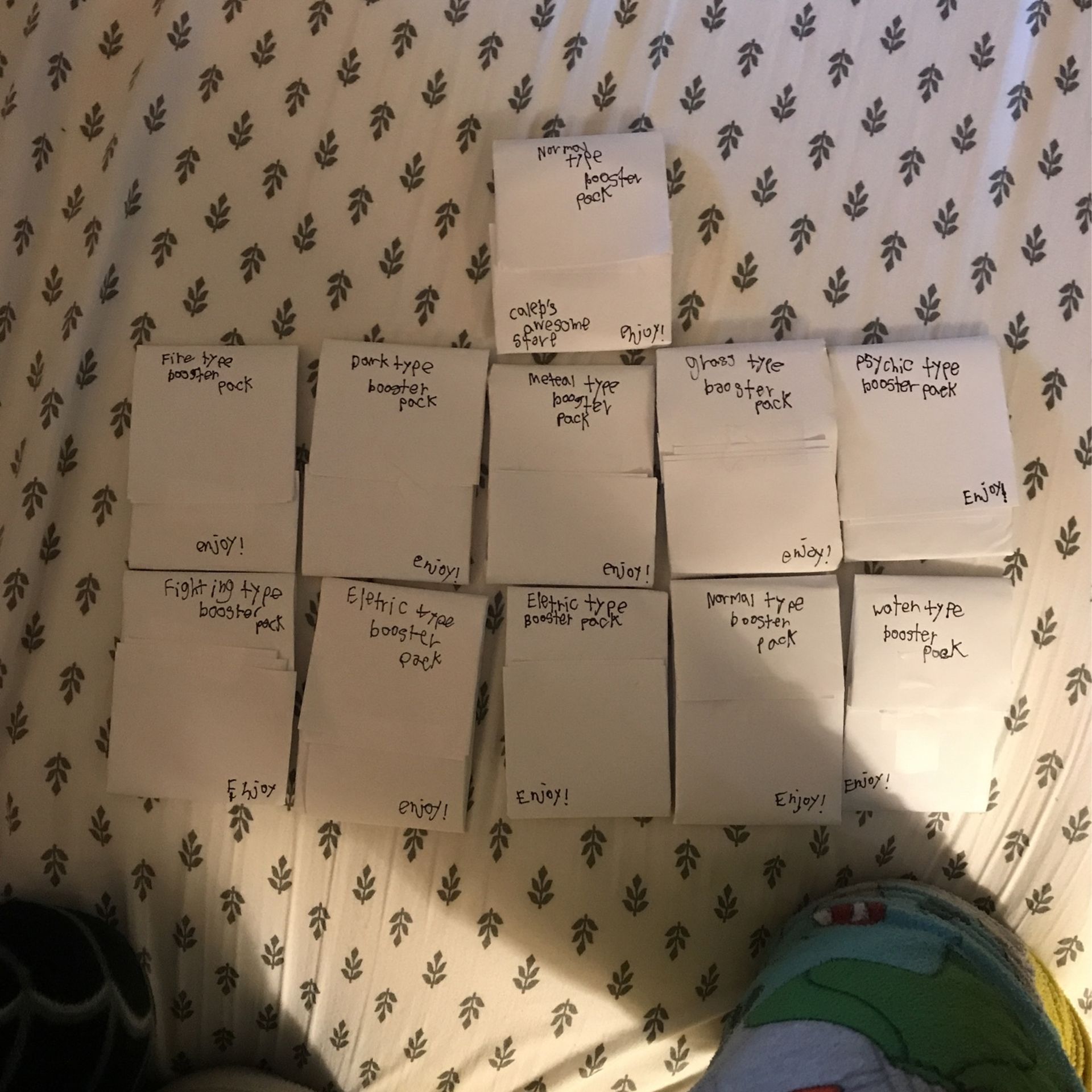 homemade pokemon booster packs DIY Love Booster Pack Tutorial for Your Partner