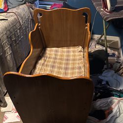 Wooden Cradle 