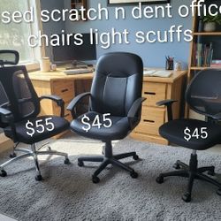 Can Deliver scratch and dent rolling office chair computer chairs task desk chairs