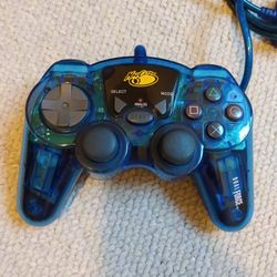 MAD KATZ DUAL FORCE PLAYSTATION II WIRED CONTROLLER 