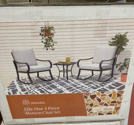 New Patio Set