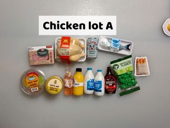 Zuru Mini Brands Fill the Fridge chicken/sushi/eggs 13 items lots, shipping available