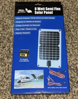 8 Watt Semi Flex Solar Panel