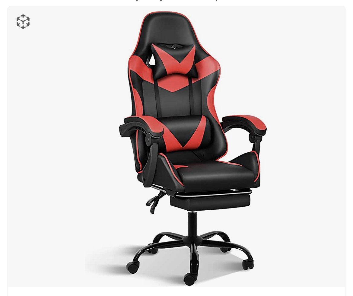 Brand New/In Box Red And Black Gaming Chair DXRACER
