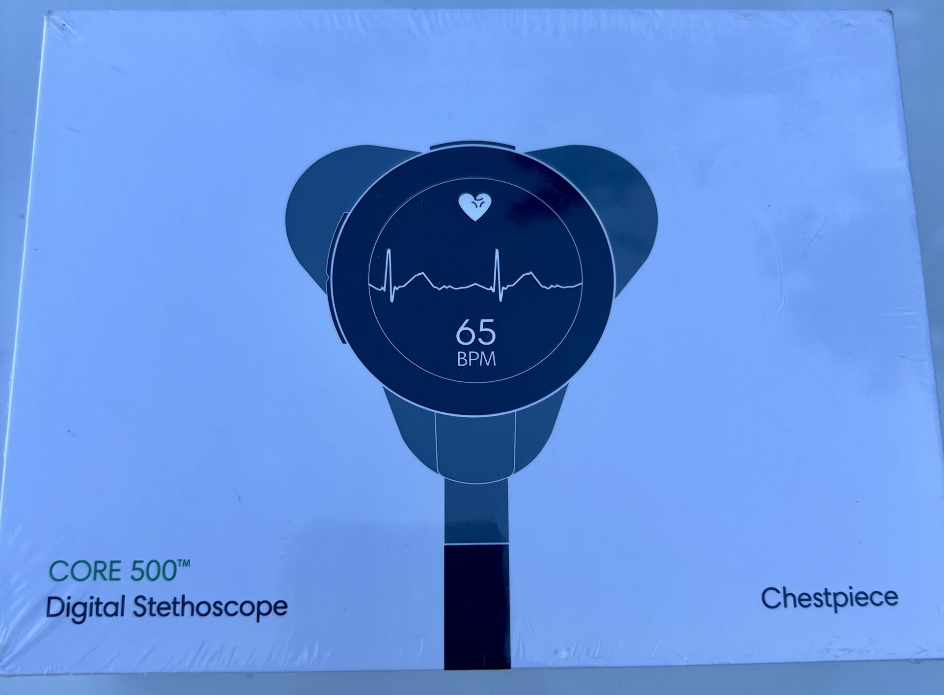 New Eko CORE 500™ Digital Stethoscope - Chestpiece & Earpiece Set