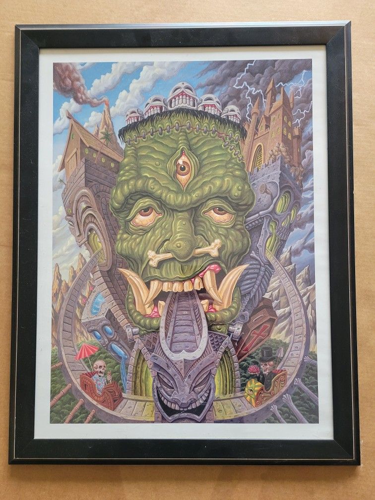 Tattooist And Artist Michael "Pooch" Pucciarelli Print