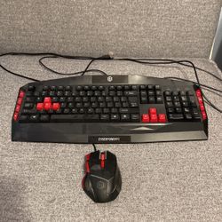 Gaming Keyboard And Mouse
