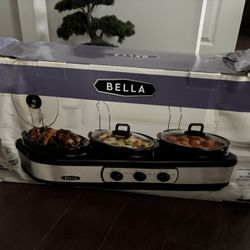 Triple Slow Cooker Buffet & Serve