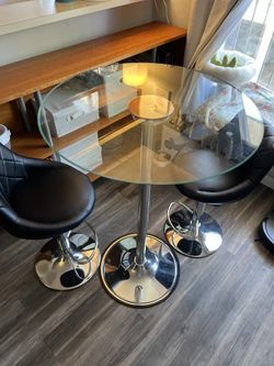 Table And 2 Chairs Set