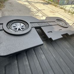Subwoofer box For Dodge Ram Crewcab Truck