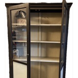  Modern Two-Tone Storage Cabinet – Beautiful & Functional!
