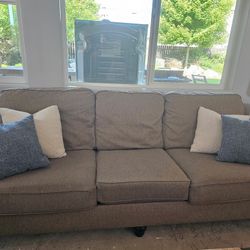 Grey 3  Cushion Sofa