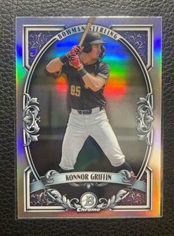 2026 Konnor Griffin Bowman Chrome Sterling Refractor Rookie Card