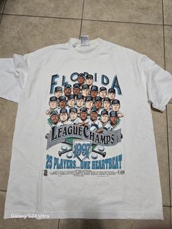 1997 Florida Marlins World Series Champs MLB Caricature T Shirt Size XLAbout Product
