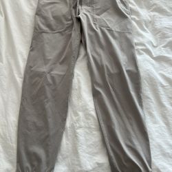 Lulu Lemon Joggers Light Grey Size M