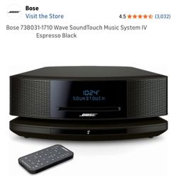 BOSE WAVE SoundTouch Music System IV Espresso Blk