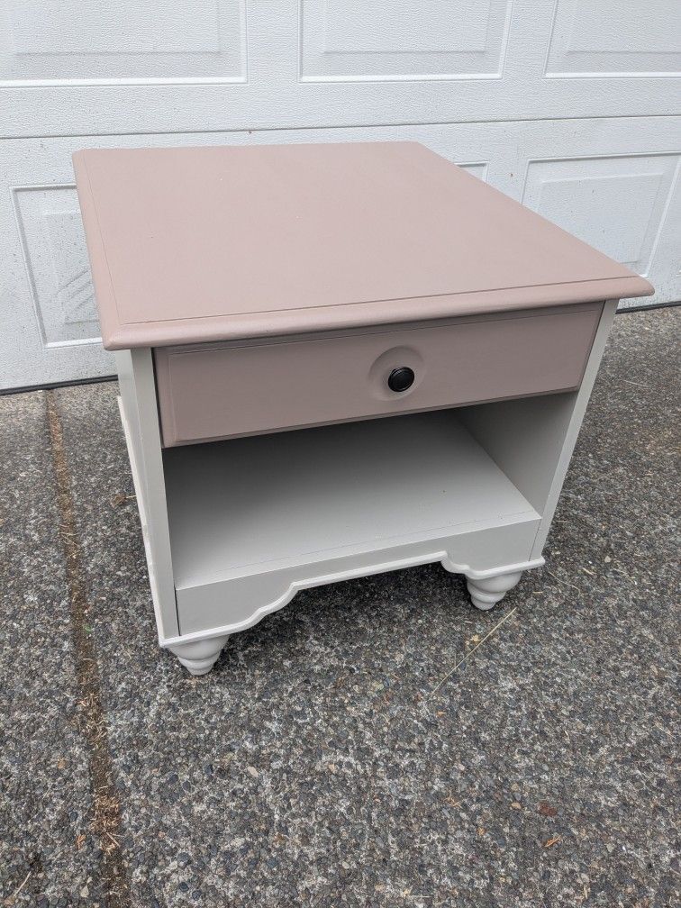 Two Toned Brown Table