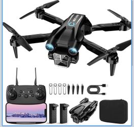 Drone with Camera 1080P HD, Mini Drone for Beginners Kids Adults, RC Quadcopter with 1 Batteries, Carrying Case, Stable Hover, Trajectory Flight, Grav