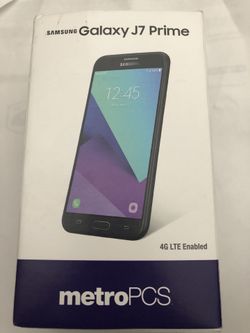 Samsung galaxy J7 prime metro PCS brand new