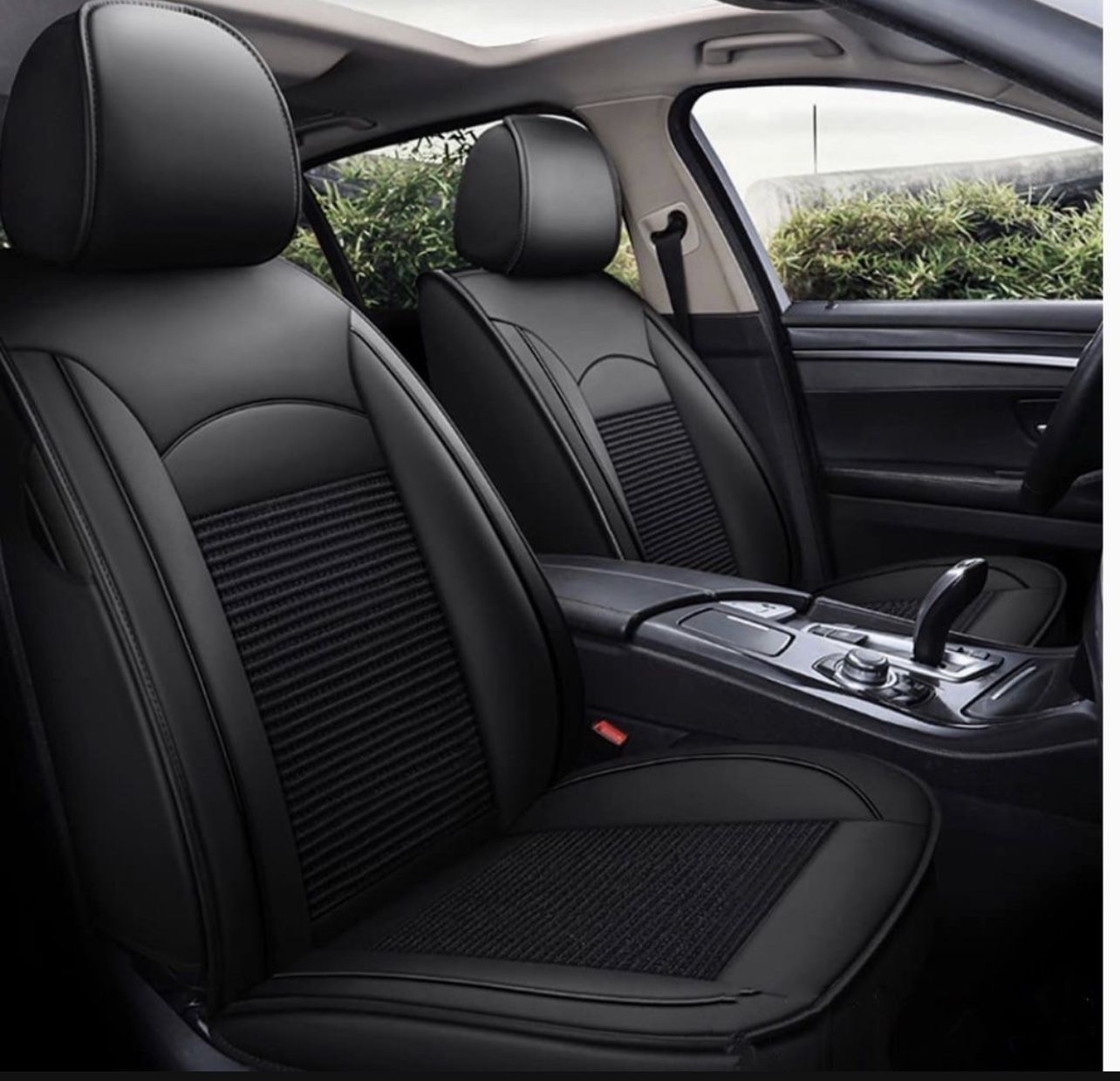 brand new 5 Seats Car Seat Cover Faux Leather Waterproof Seat Cover