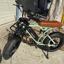 MOVCAN V60 MOTOR 1000W-SPEED 30MPH-RANGE 80 MILES(PAS)40IN PURE ELECTRIC.HYDRAULIC BRAKES. TURN LIGHTS. LOAD CAP. 330LBS. FAT TIRES 20”x4.0. Phone Loc