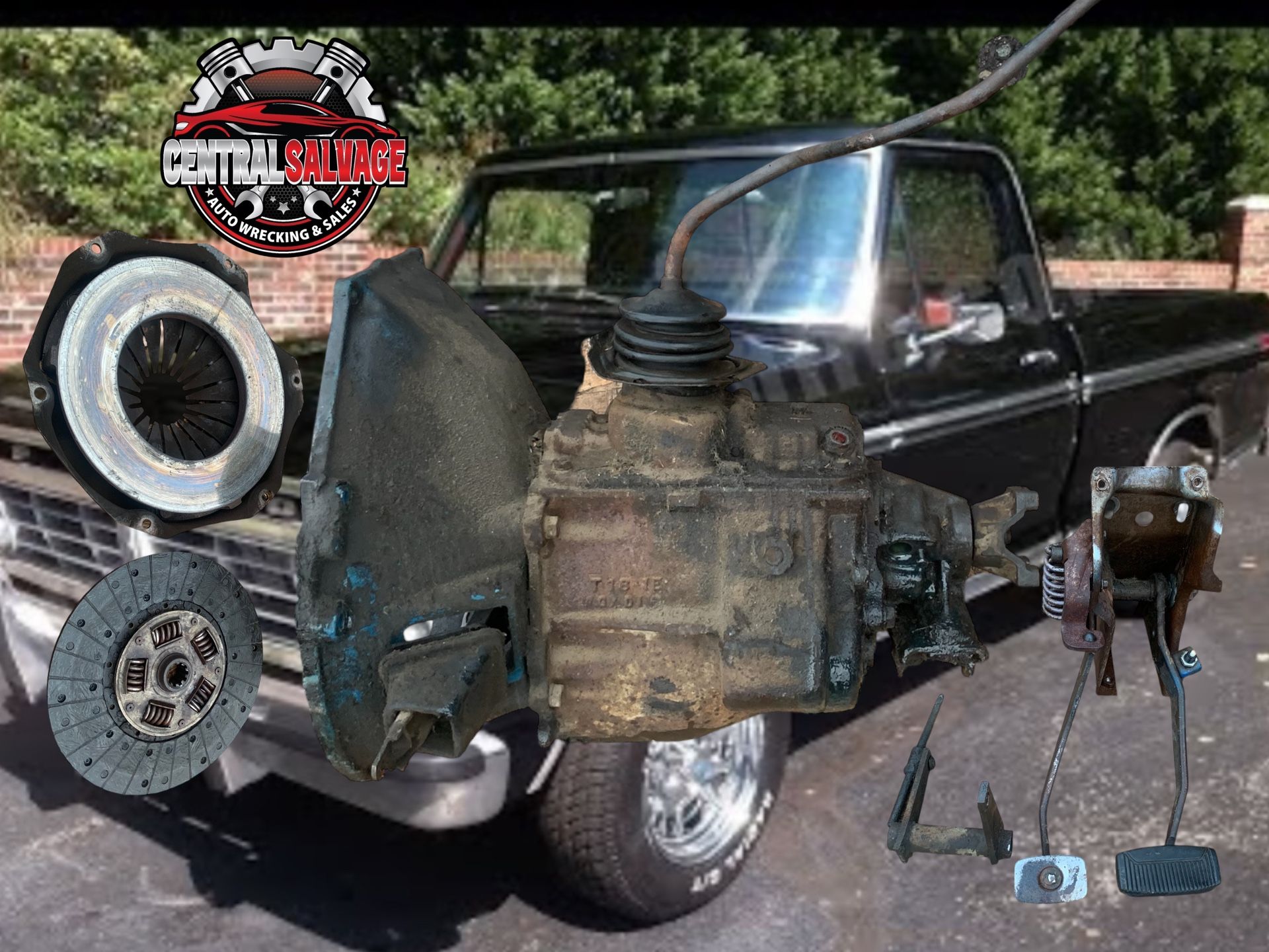 1973 Ford F150 F250 F350 Manual 4 Speed Transmission Kit Swap Parts