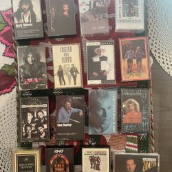 country 80’s & 90’s cassette Tapes 