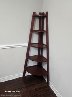Wooden shelf