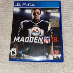 Madden 18 PS4