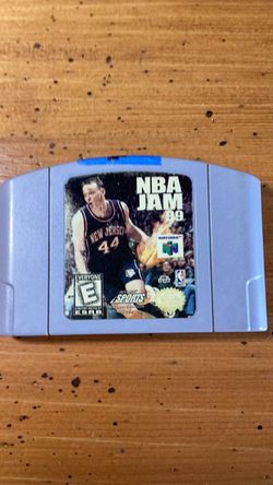 NBA Jam 99 Nintendo 64 Cartridge