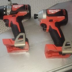 Milwaukee New Set Impact And Drill Driver Hammer 