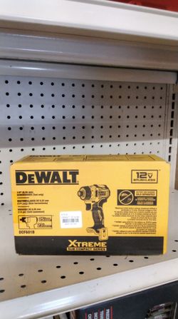 DEWALT 12V MAX BRUSHLESS 1/4" (6.35 mm) SCREWDRIVER (TOOL ONLY)