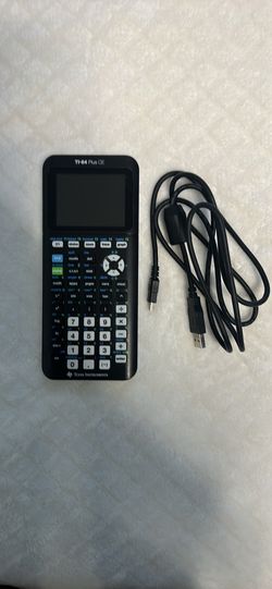 TI84 Plus CE Basic Graphing Calculator + charger