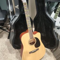 Mitchell Meice Dreadnought Acostic/Electric Guitar