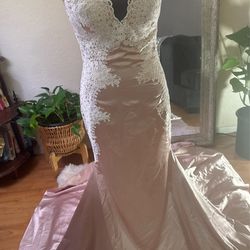 Hebeos Mermaid Dress Size Small