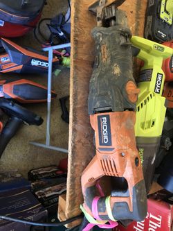 Ridgid saw