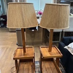 End Tables With Lamps