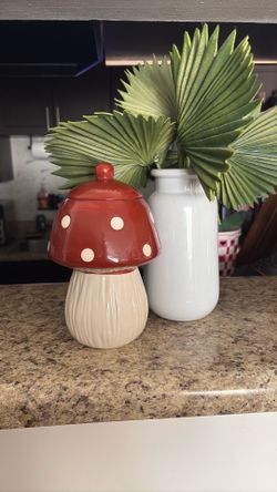 Mushroom Cookie Jar