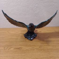 Blue Mountain Pottery Eagle In Flight Figurine 