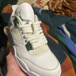 jordan 4 metallic green