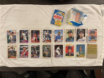 1989 Topps Baseball Pack